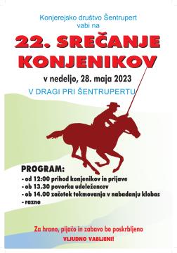 22.srečanje  konjerejsko društvo šentrupert 2023